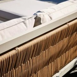 Compact Natural Corner Sofa Lounger Set -Garden and Outdoors 30867361 alt02