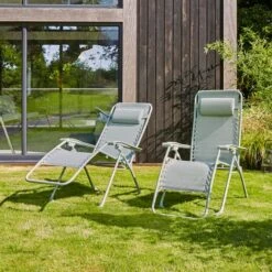 Set Of 2 Helsinki Loungers -Garden and Outdoors 30870013 alt03
