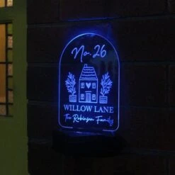 Personalised Home Outdoor Solar LED Light 16 Personalised Home Outdoor Solar LED Light -Garden and Outdoors 30878363 alt06