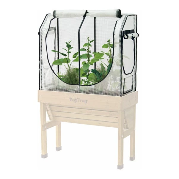 VegTrug Small Wall Hugger Greenhouse Frame And Multi Cover Set 2 VegTrug Small Wall Hugger Greenhouse Frame And Multi Cover Set - Image 2