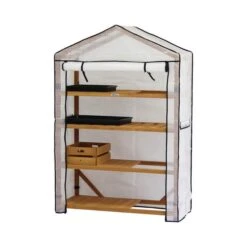 VegTrug Nursery Greenhouse 4 Tier Wide -Garden and Outdoors 30890333