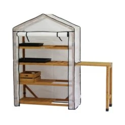 VegTrug Nursery Greenhouse 4 Tier Wide -Garden and Outdoors 30890333 alt01