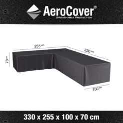Aerocover Lounge Set Right Hand L Shape Cover -Garden and Outdoors 30893551 alt03