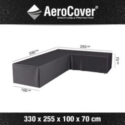 Aerocover Lounge Set Left Hand L Shape Cover -Garden and Outdoors 30893552 alt01