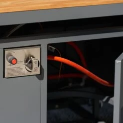 Stockholm Corner Set With Fire Pit Table -Garden and Outdoors 30893651 alt04