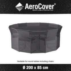 Aerocover Garden Set Round Cover -Garden and Outdoors 30893807 alt01
