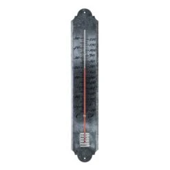 Fallen Fruits Zinc Thermometer
