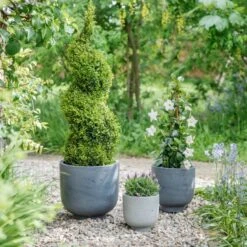 Ivyline Set Of 3 Seattle Plant Pots -Garden and Outdoors 30911914 alt03