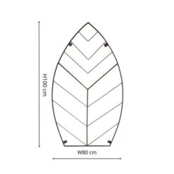 Ivyline Outdoor Leaf Trellis -Garden and Outdoors 30911923 alt03