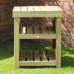 Garden Pizza Oven Table -Garden and Outdoors 30916432 alt02