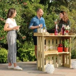 Folding Garden Bar 12 Folding Garden Bar -Garden and Outdoors 30916438 alt02