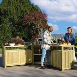 Terazza Outdoor Kitchen Set -Garden and Outdoors 30916439 alt05