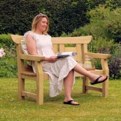 Cherry Blossom Bench -Garden and Outdoors 30916448 alt02