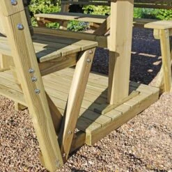 Stirling Picnic Table Arbour -Garden and Outdoors 30916560 alt07