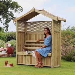 Hampshire Storage Arbour 26 Hampshire Storage Arbour -Garden and Outdoors 30916564 alt03
