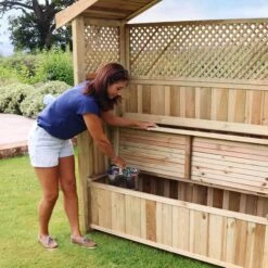 Hampshire Storage Arbour 27 Hampshire Storage Arbour -Garden and Outdoors 30916564 alt04