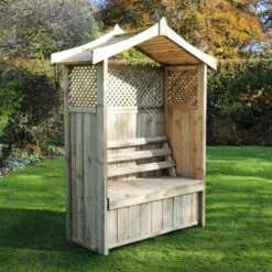 Dorset Storage Arbour 24 Dorset Storage Arbour -Garden and Outdoors 30917414 alt04
