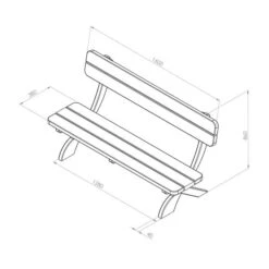 Harriet Bench -Garden and Outdoors 30917435 alt02