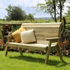 Freya 3 Seater Bench -Garden and Outdoors 30917454 alt02