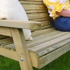 Freya 3 Seater Bench -Garden and Outdoors 30917454 alt04