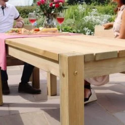 Philippa 6 Seater Dining Set -Garden and Outdoors 30917488 alt05