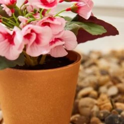 Artificial Geranium In Plant Pot -Garden and Outdoors 30926355 alt01