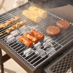 Barrel Charcoal BBQ 10 Barrel Charcoal BBQ -Garden and Outdoors 30926363 alt04