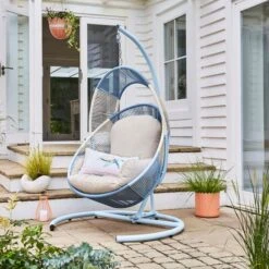 Santorini Egg Chair -Garden and Outdoors 30926425 alt01