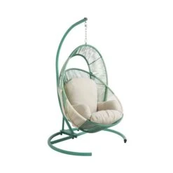 Straight Back Egg Chair Replacement Cushion -Garden and Outdoors 30932578 alt03