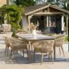 Pacific Lifestyle Moeven Outdoor 6 Seater Dining Set