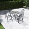 Pacific Lifestyle Savoy Round 4 Seater Dining Set