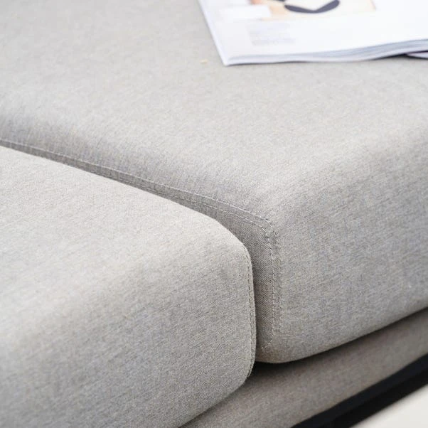 Pacific Lifestyle Nevada Putty Small Outdoor Corner Seating Set With Coffee Table And Footstools 3 Pacific Lifestyle Nevada Putty Small Outdoor Corner Seating Set With Coffee Table And Footstools - Image 3