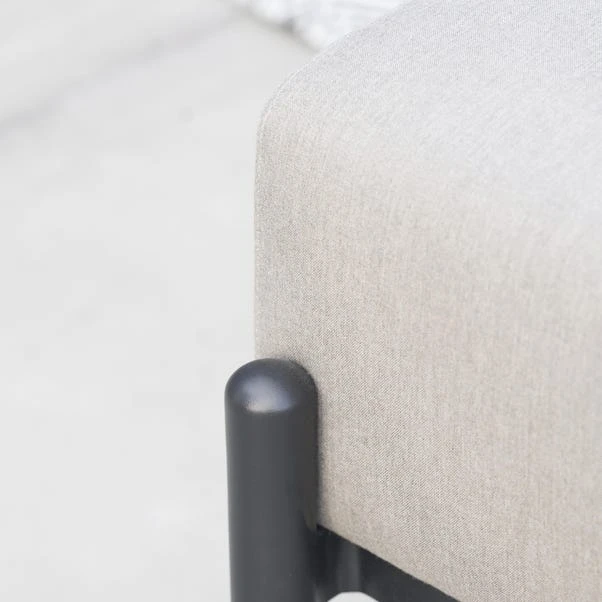 Pacific Lifestyle Nevada Putty Small Outdoor Corner Seating Set With Coffee Table And Footstools 6 Pacific Lifestyle Nevada Putty Small Outdoor Corner Seating Set With Coffee Table And Footstools - Image 6