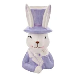 Eggs-traordinary Gift Co. Bunny In Top Hat Plant Pot 15 Eggs-traordinary Gift Co. Bunny In Top Hat Plant Pot -Garden and Outdoors 30984638 alt01