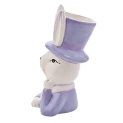 Eggs-traordinary Gift Co. Bunny In Top Hat Plant Pot 16 Eggs-traordinary Gift Co. Bunny In Top Hat Plant Pot -Garden and Outdoors 30984638 alt02