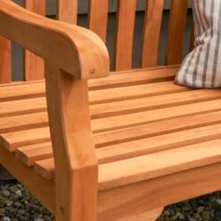 Kingsbury Small Outdoor Bench -Garden and Outdoors 30987768 alt03