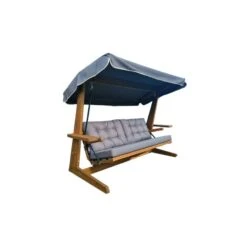 Brestwick 3 Seater Outdoor Swing Seat 5 Brestwick 3 Seater Outdoor Swing Seat -Garden and Outdoors 30987769 alt02
