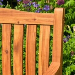 Mayfield Small Outdoor Bench -Garden and Outdoors 30987794 alt06