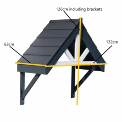 Greenhurst Deluxe Door Canopy -Garden and Outdoors 30989004 alt02